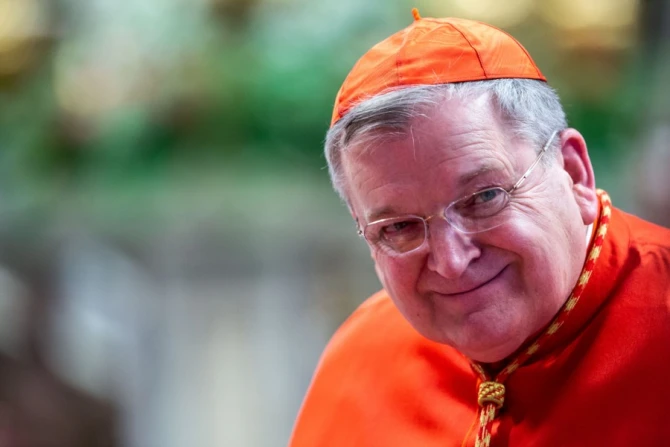 Pope thanks Cardinal Burke, who clashed with Francis, for 50 years of priestly ministry