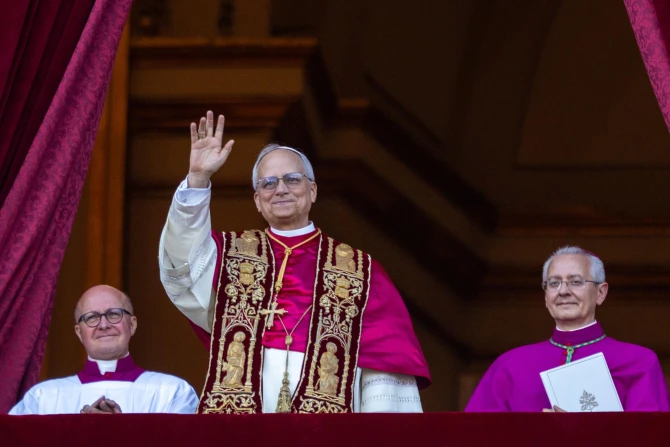 Pope Leo XIV’s first words to the world: ‘Peace be with you all’