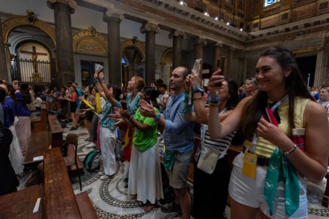 ‘We’re not spiritual tourists’: Young people sign manifesto in Rome for Europe with a soul